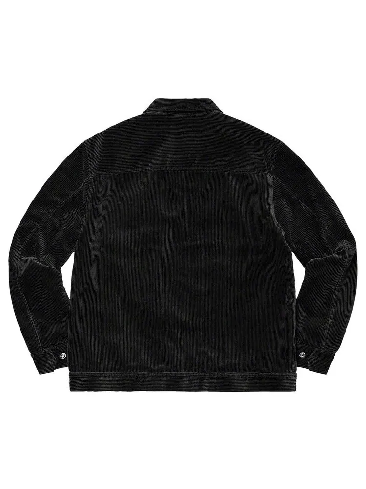Куртка Supreme Corduroy Zip Jacket — изображение 2 из 2, черный
