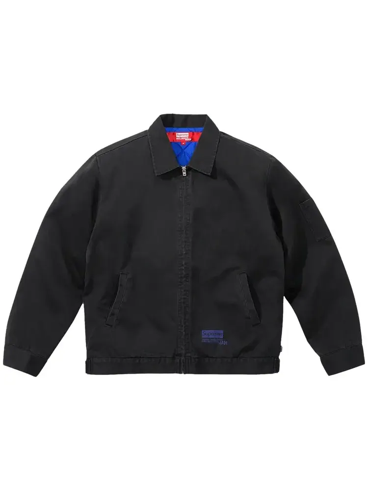 Кожаный бушлат Supreme x Junya Watanabe x Comme des Garçons MAN x Schott — изображение 1 из 2, черный