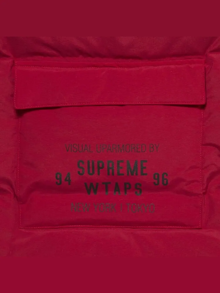 Жилет Supreme x WTAPS Tactical Down Vest 'Red' — изображение 3 из 3, красный