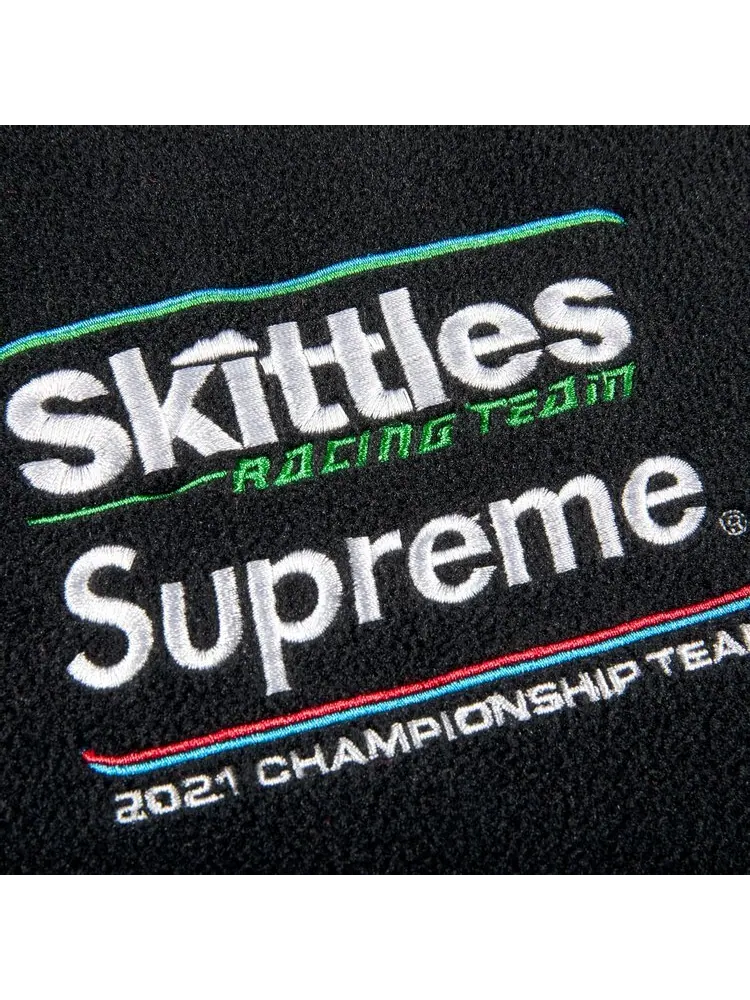 Куртка Supreme x Skittles x Polartec Jacket 'Black' — изображение 2 из 2, черный