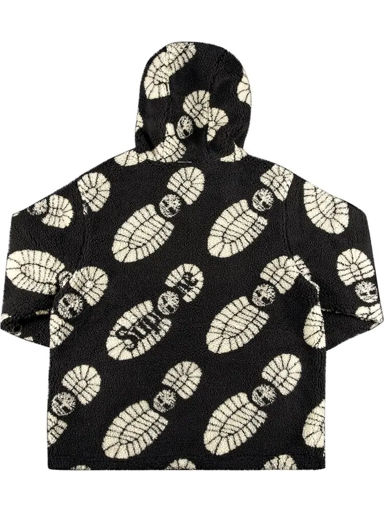 Куртка Supreme x Timberland Reversible Ripstop Jacket 'Black' — изображение 4 из 5, черный