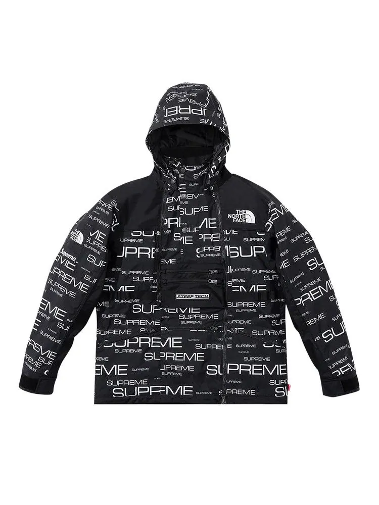 Куртка Supreme x The North Face Steep Tech Apogee Jacket — изображение 1 из 1, черный