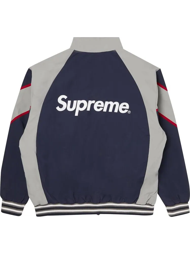Куртка Supreme x New York Yankees Track Jacket Navy — изображение 2 из 3, синий
