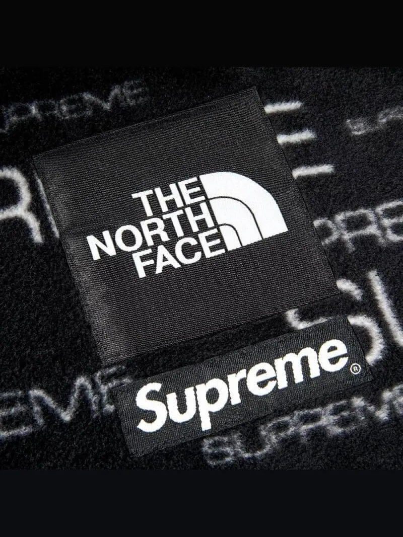 Куртка Supreme x The North Face Steep Tech Fleece — изображение 3 из 3, черный