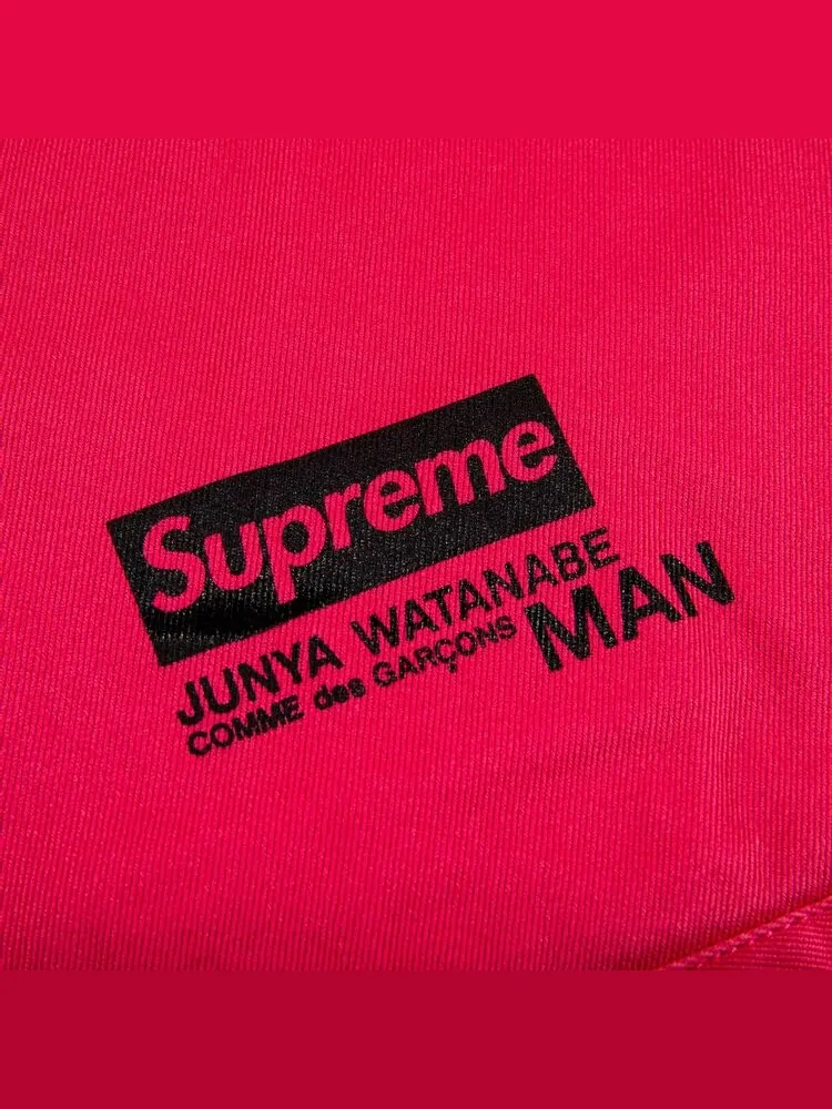 Куртка Supreme x Junya Watanabe x Comme des Garçons MAN Printed Work Jacket 'Bright Pink' — изображение 3 из 3, розовый
