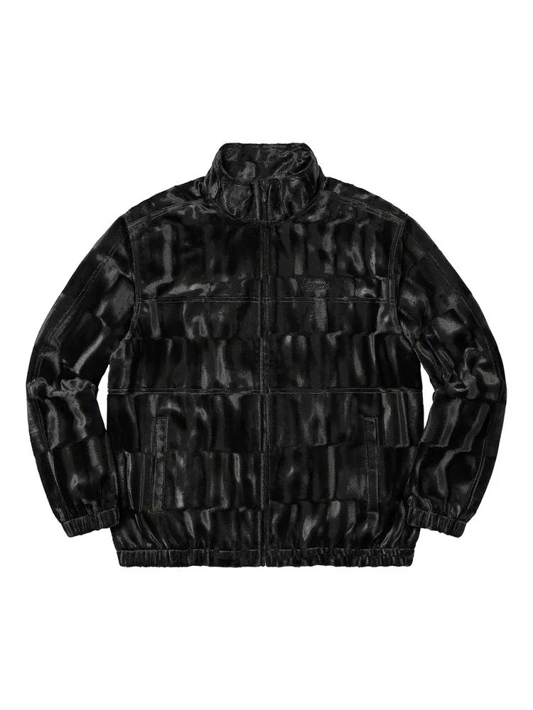 Спортивная куртка Supreme Velour Track Jacket — изображение 1 из 2, черный