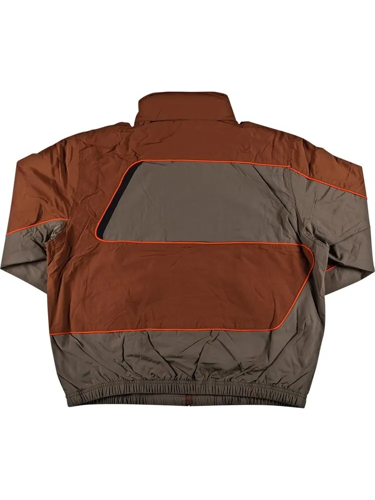 Куртка Supreme S Paneled Track Jacket 'Brown' — изображение 2 из 3, коричневый