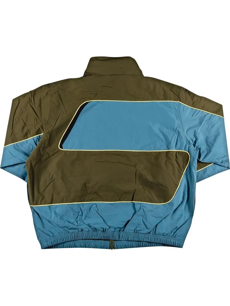 Куртка Supreme S Paneled Track Jacket Olive — изображение 2 из 3, зеленый