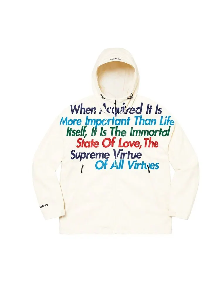 Парка Supreme x Junya Watanabe x Comme des Garçons MAN GORE-TEX Denim Parka Natural — изображение 1 из 2, прозрачный