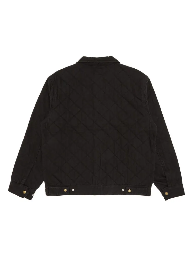Куртка Supreme x Dickies Quilted Work Jacket 'Black' — изображение 2 из 3, черный