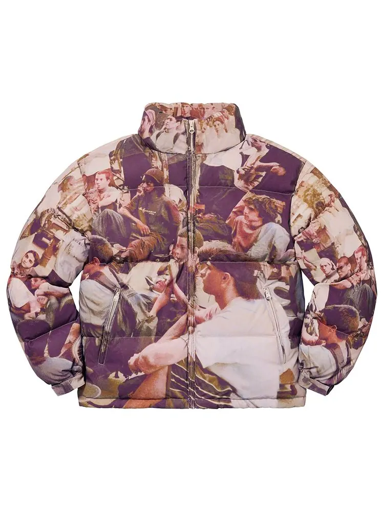 Куртка Supreme Lafayette Reflective Down Jacket 'Multicolor' — изображение 1 из 2, мульти