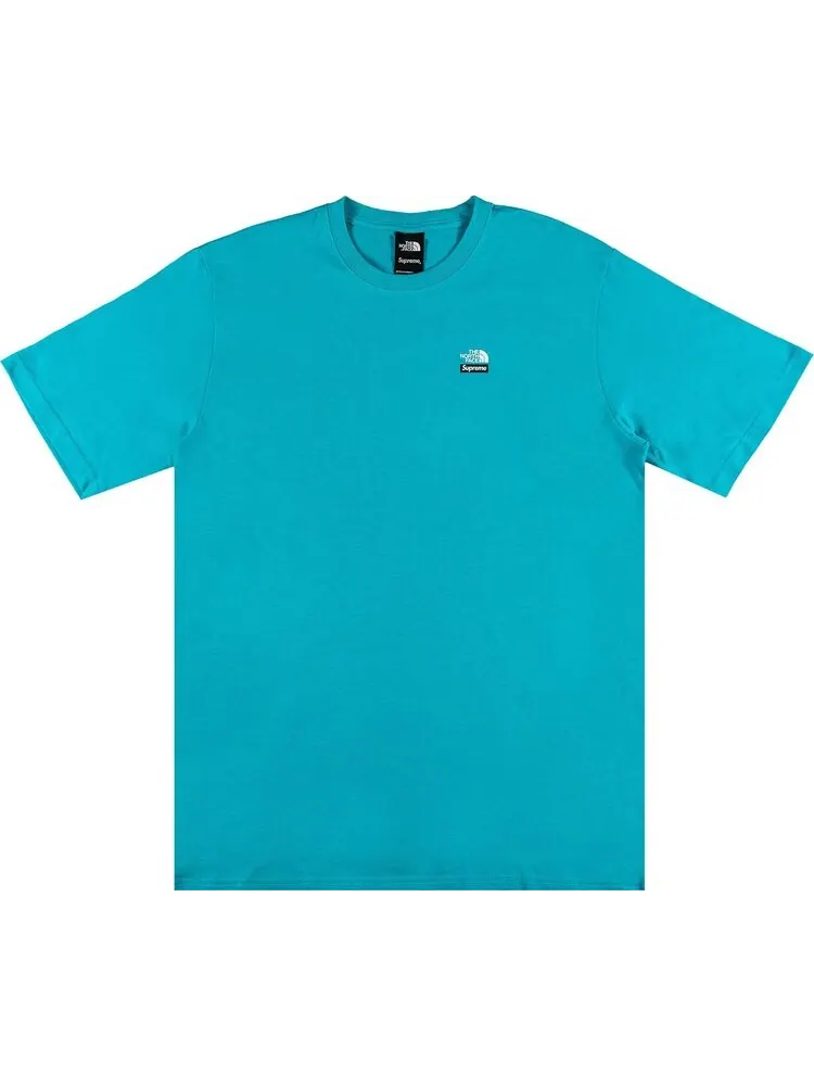 Футболка Supreme x The North Face Mountains Tee 'Teal' — изображение 1 из 3, бирюзовый