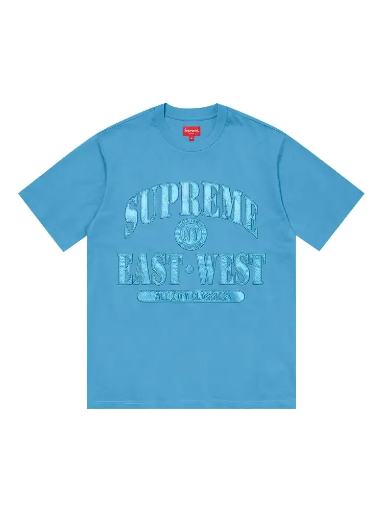 Футболка с коротким рукавом Supreme East West — изображение 1 из 1, синий