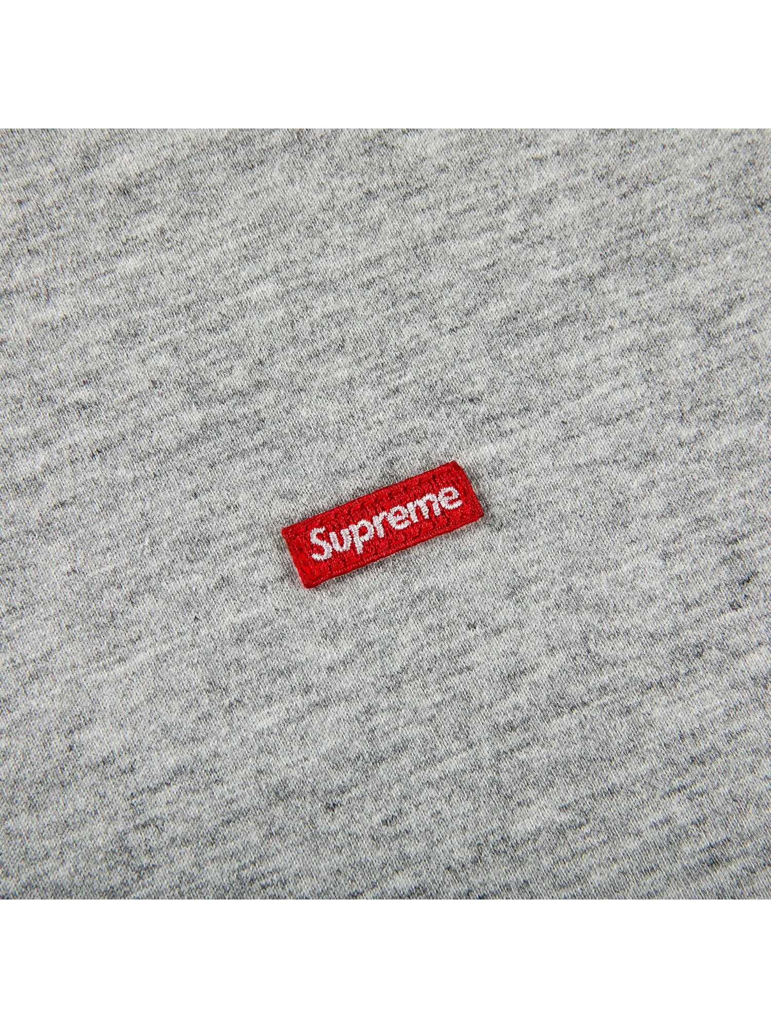 Футболка Supreme Small Box — изображение 2 из 2, серый