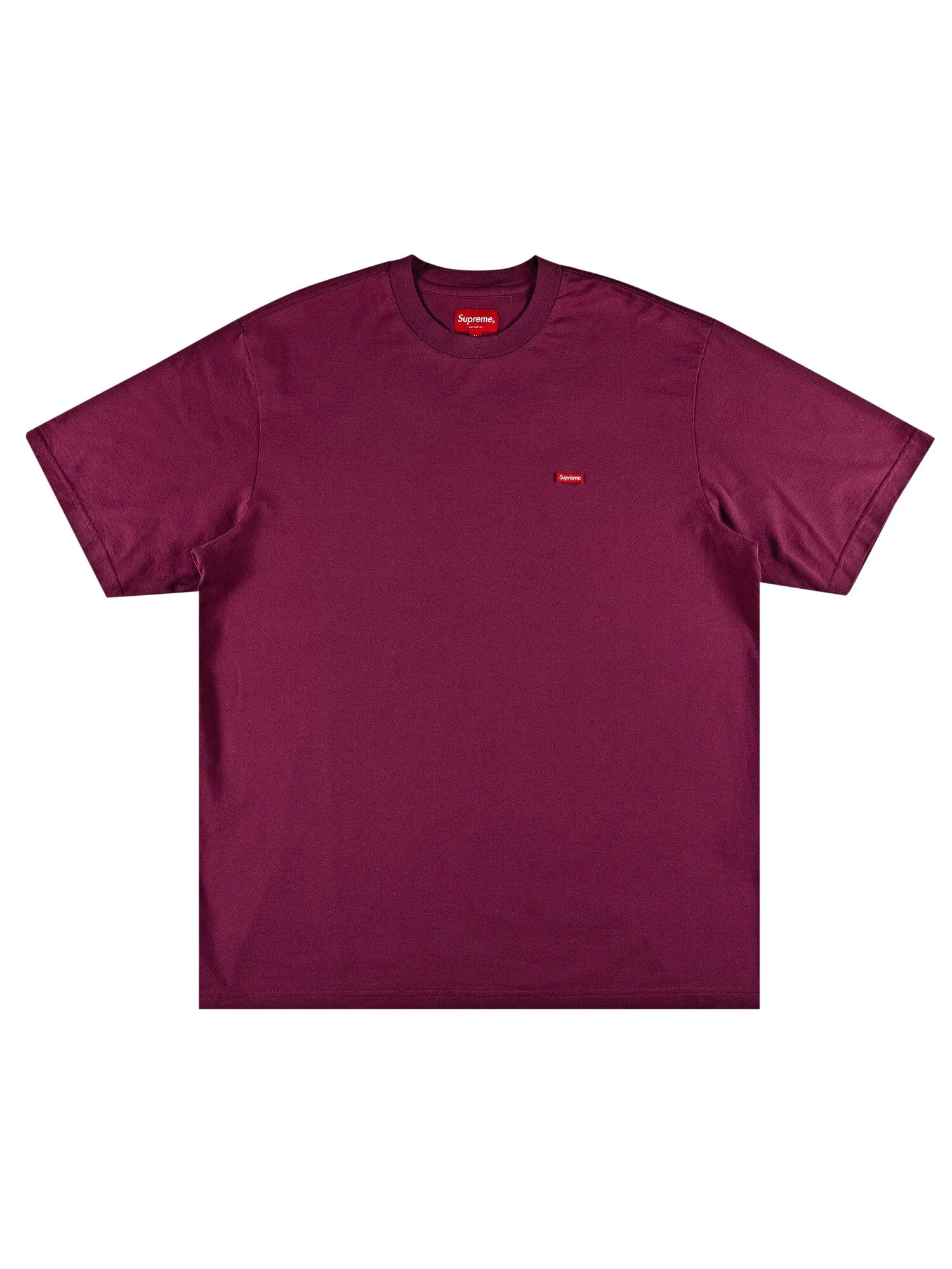 Футболка Supreme Small Box, цвет Слива — изображение 1 из 2
