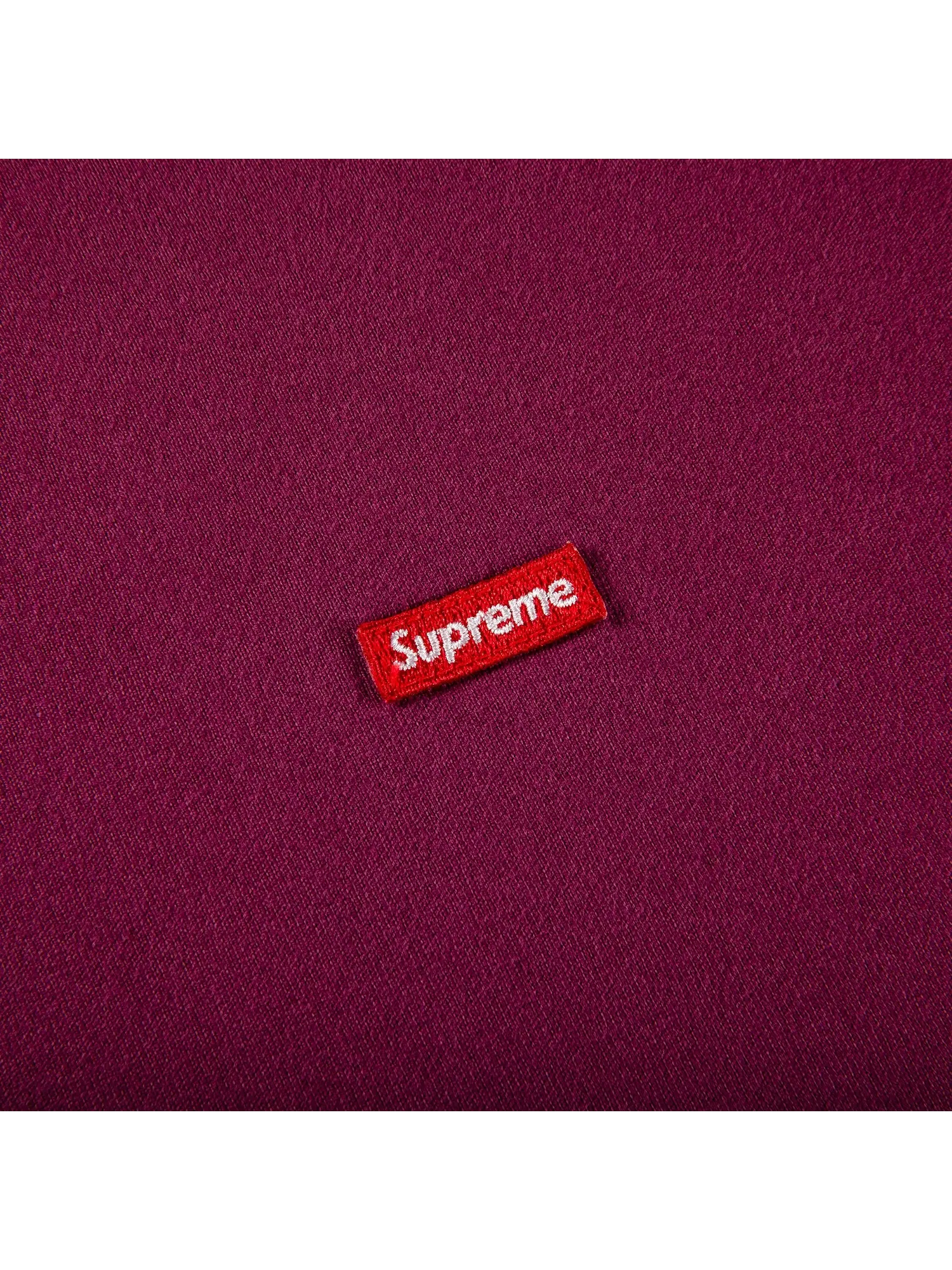 Футболка Supreme Small Box, цвет Слива — изображение 2 из 2