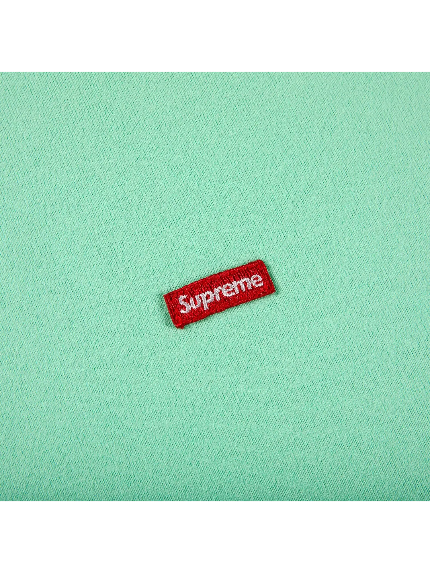 Футболка Supreme Small Box, цвет Лайм — изображение 2 из 2