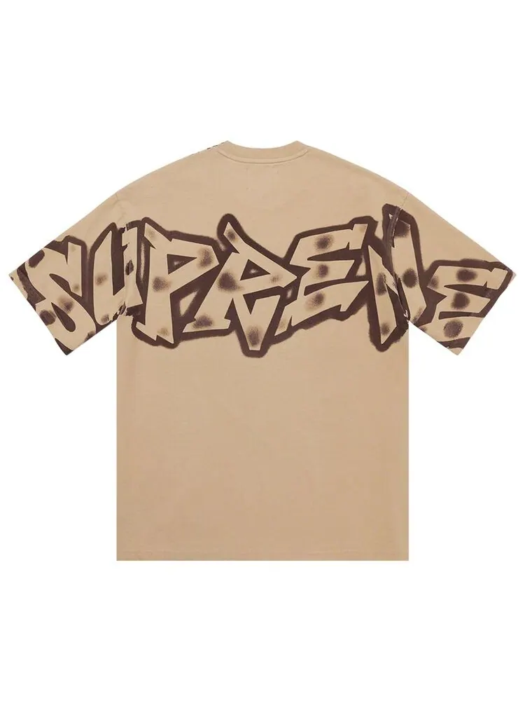 Топ Supreme x New York Yankees Airbrush Short-Sleeve Top Clay — изображение 2 из 2, глина