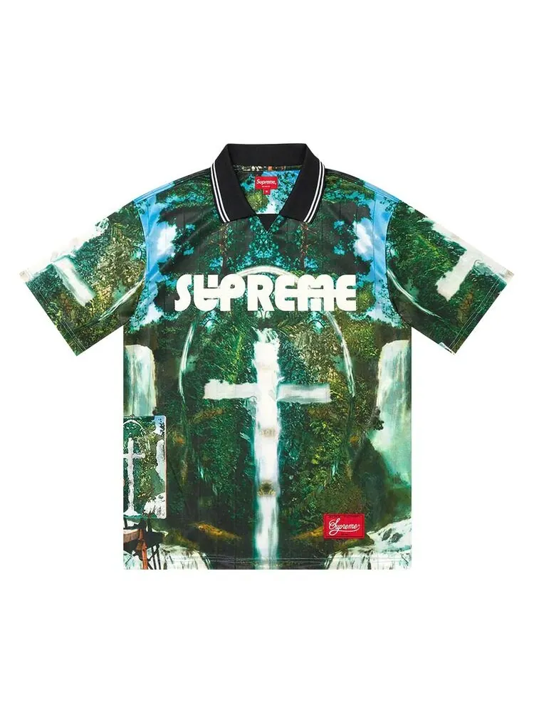 Джерси Supreme x Tadanori Yokoo Soccer Jersey Green — изображение 1 из 2, зеленый