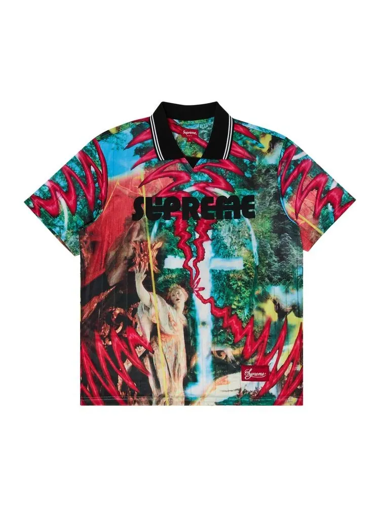 Джерси Supreme x Tadanori Yokoo Soccer Jersey Red — изображение 1 из 3, красный