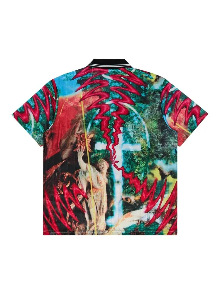 Джерси Supreme x Tadanori Yokoo Soccer Jersey Red — изображение 2 из 3, красный