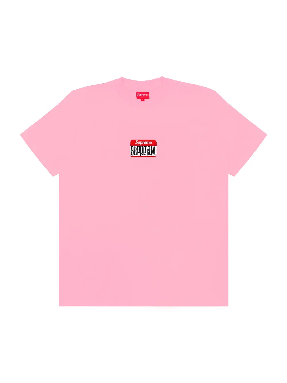 Топ с короткими рукавами Supreme Gonz Nametag — изображение 1 из 1, розовый