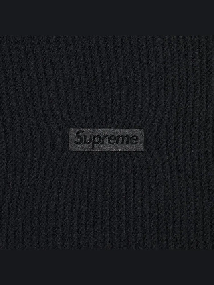 Футболка Supreme High Density Small Box Short-Sleeve Top 'Black' — изображение 3 из 3, черный