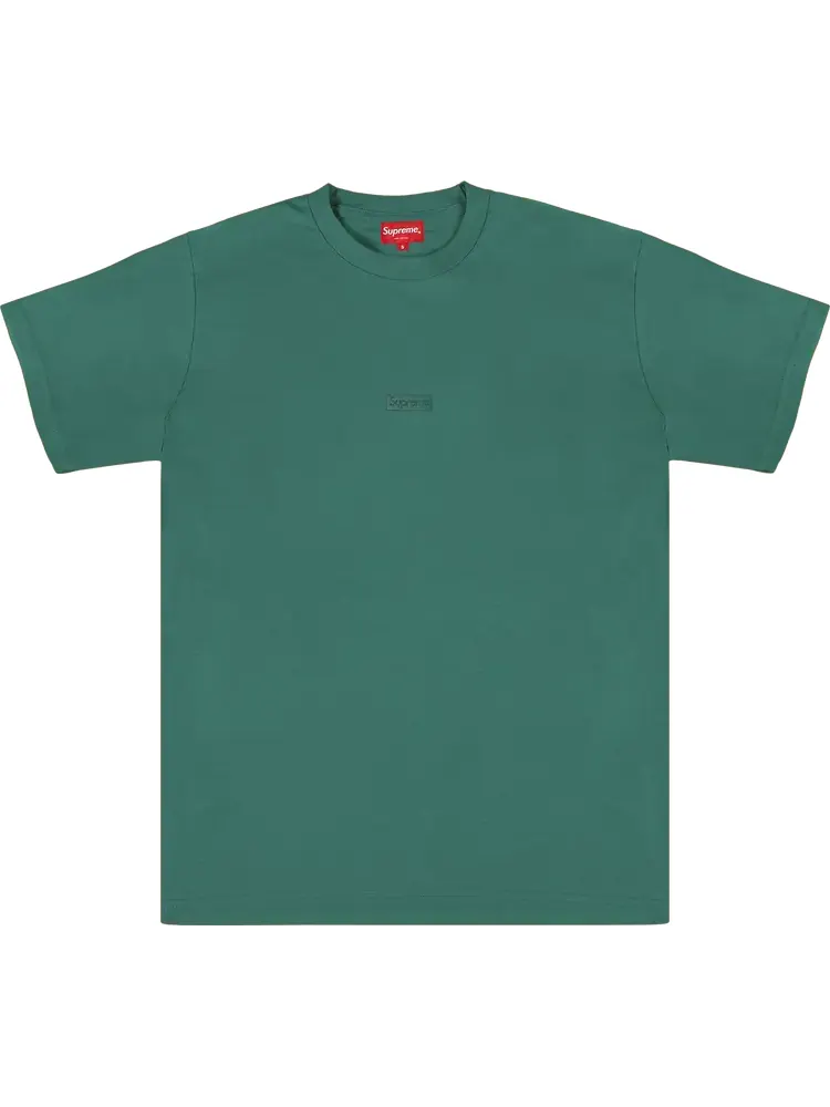 Футболка Supreme High Density Small Box Short-Sleeve Top 'Dark Teal' — изображение 1 из 1, бирюзовый