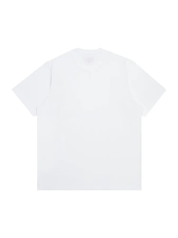 Футболка Supreme High Density Small Box Short-Sleeve Top 'White' — изображение 2 из 3, белый