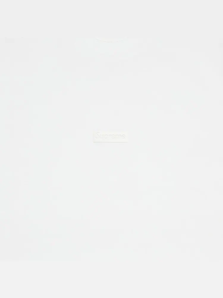 Футболка Supreme High Density Small Box Short-Sleeve Top 'White' — изображение 3 из 3, белый