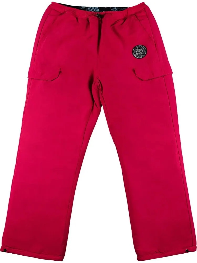 Брюки Supreme x Timberland Reversible Ripstop Pant 'Burgundy' — изображение 1 из 5, красный