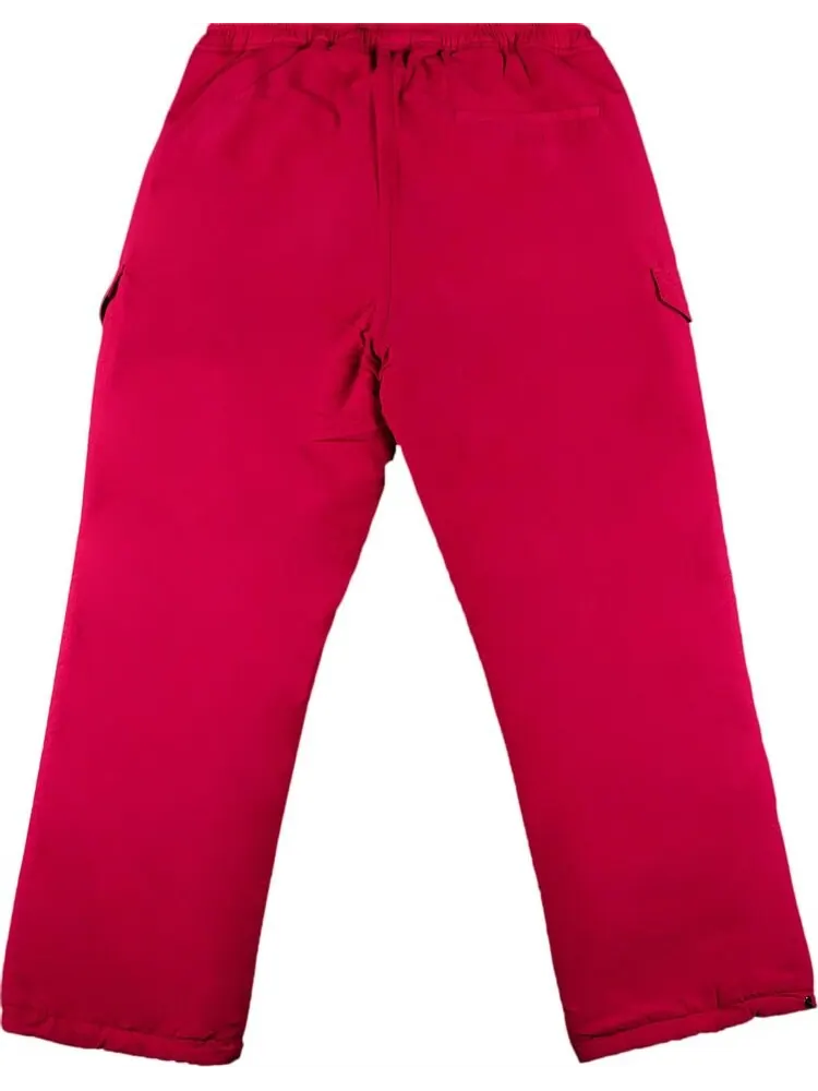 Брюки Supreme x Timberland Reversible Ripstop Pant 'Burgundy' — изображение 2 из 5, красный