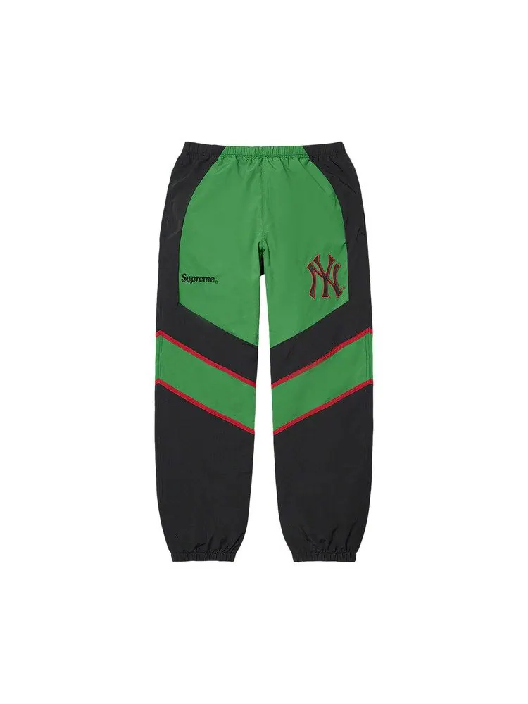 Брюки Supreme x New York Yankees Track Pant — изображение 1 из 1, зеленый