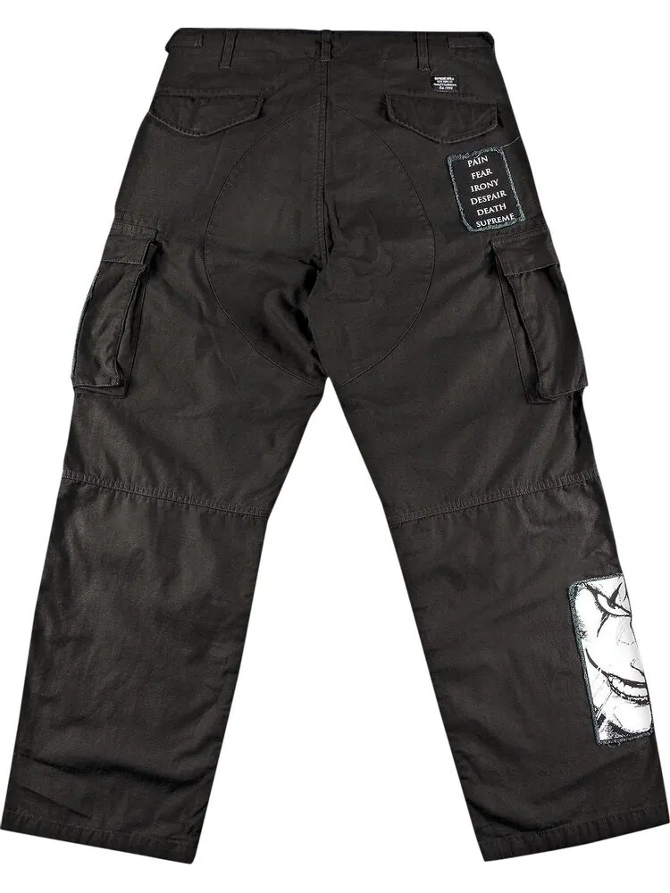 Брюки Supreme x The Crow Cargo Pant 'Black' — изображение 2 из 3, черный