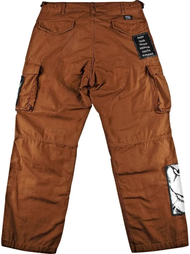 Брюки Supreme x The Crow Cargo Pant 'Brown' — изображение 2 из 3, коричневый