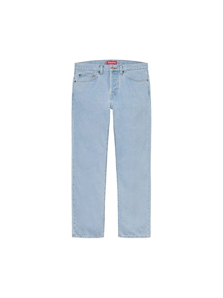 Джинсы Supreme Stone Washed Slim Jean — изображение 1 из 2, индиго