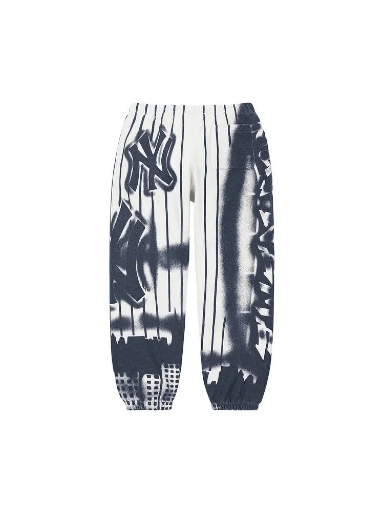 Спортивные брюки Supreme x New York Yankees Airbrush Sweatpant — изображение 2 из 2, белый
