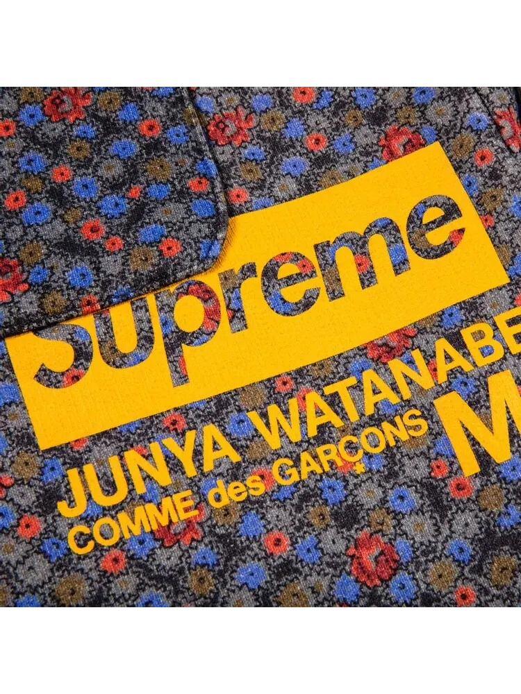 Спортивные брюки Supreme x Junya Watanabe x Comme des Garçons MAN Sweatpant 'Black Flowers' — изображение 3 из 3, мульти