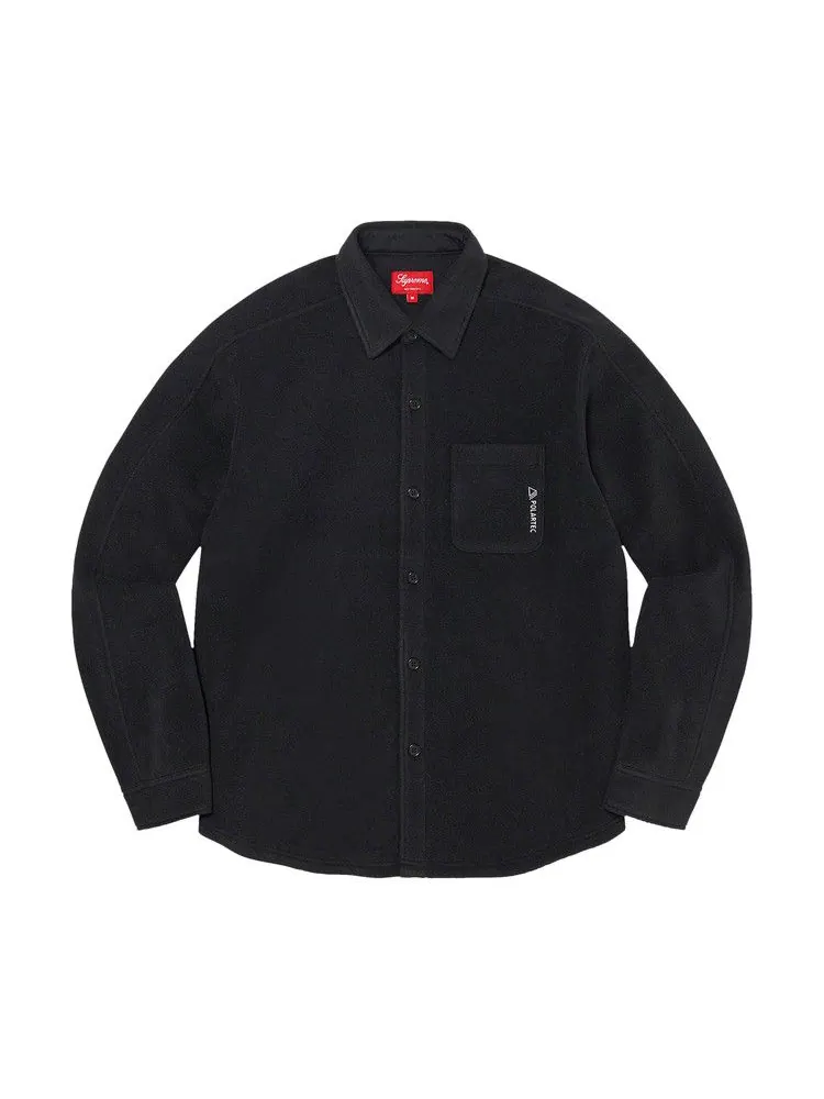 Рубашка Supreme Polartec Shirt — изображение 1 из 2, черный