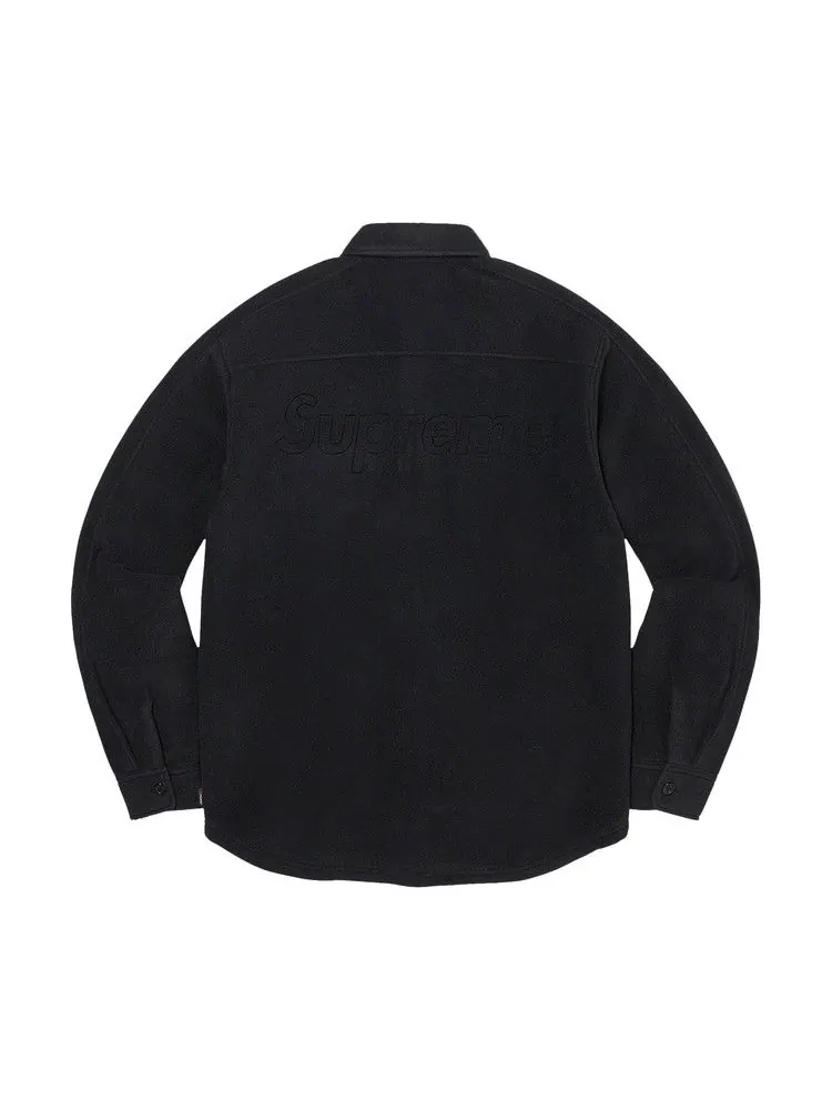 Рубашка Supreme Polartec Shirt — изображение 2 из 2, черный