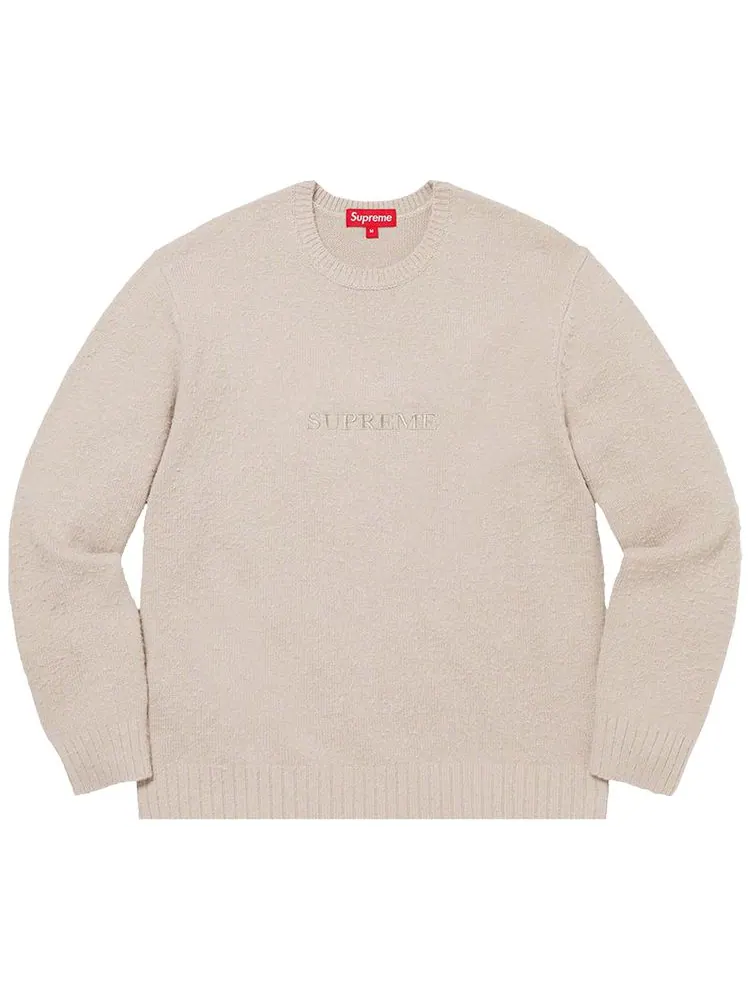 Свитер Supreme Pilled Sweater 'Light Brown' — изображение 1 из 1, коричневый