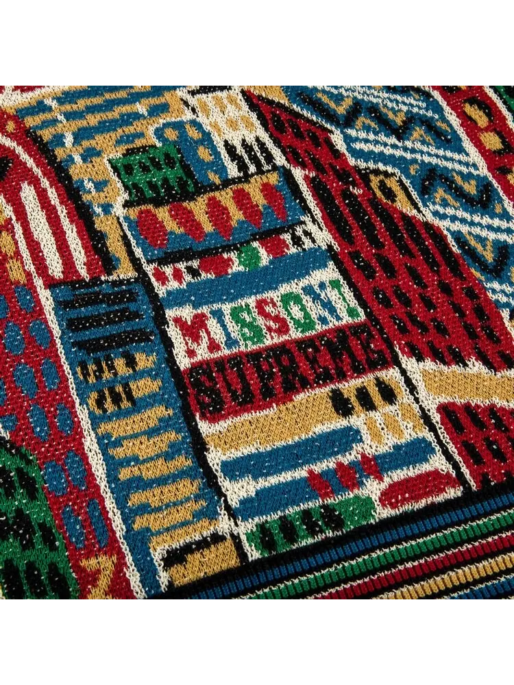 Свитер Supreme x Missoni Sweater 'Burgundy' — изображение 2 из 2, красный
