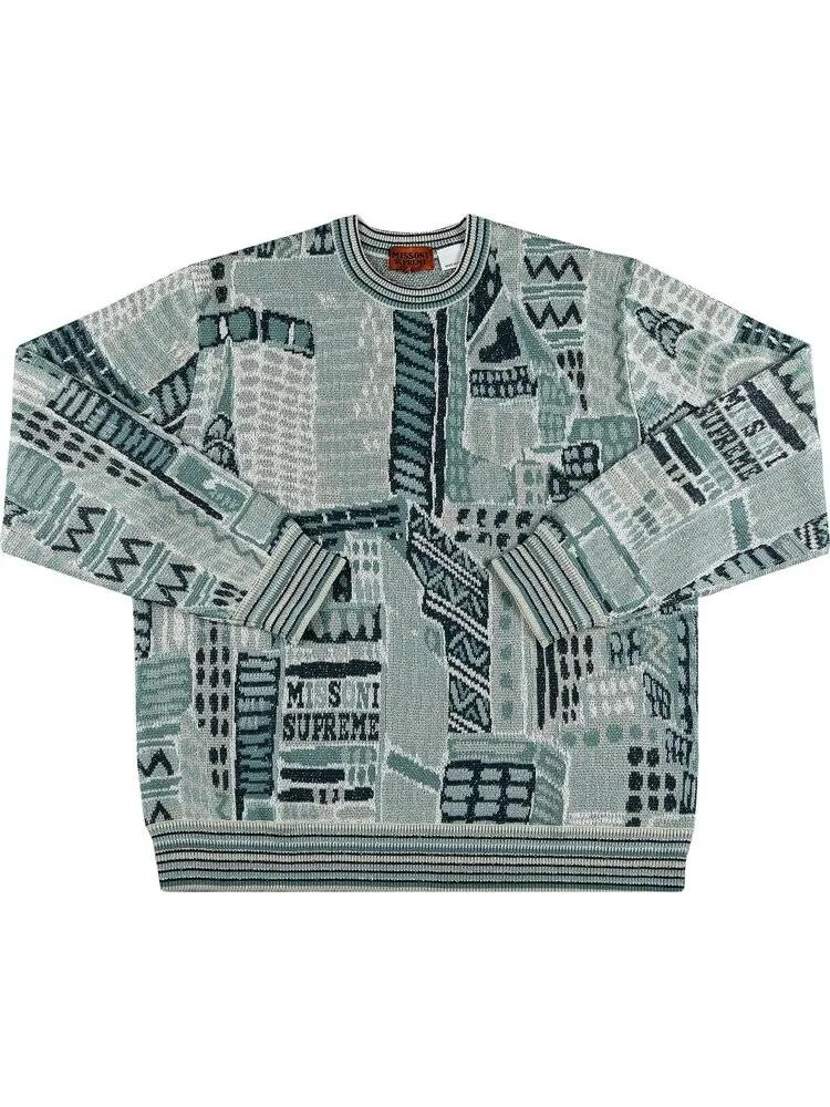 Свитер Supreme x Missoni Sweater 'White' — изображение 1 из 2, белый