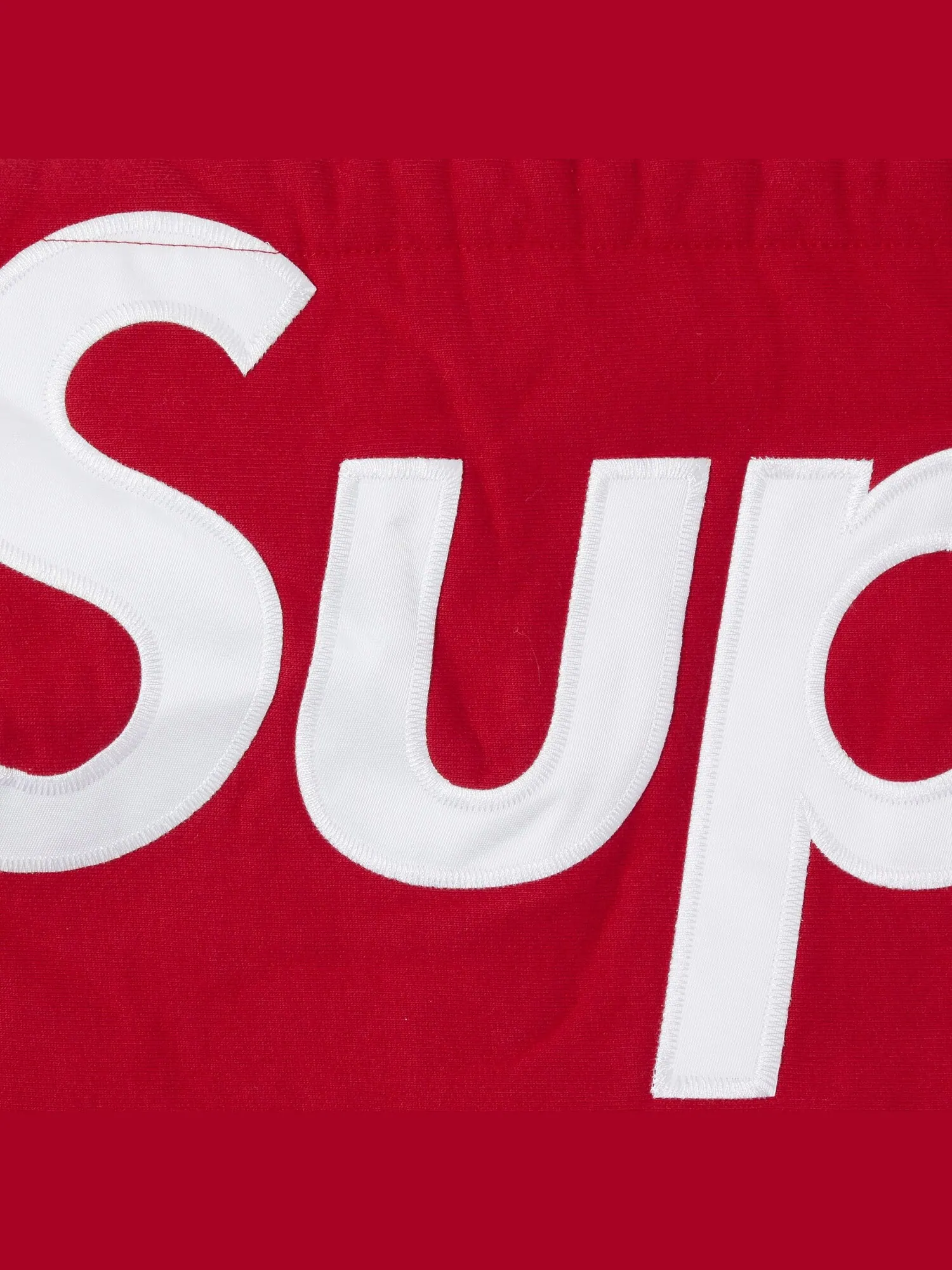 Толстовка с капюшоном Supreme Contrast Heather Grey — изображение 3 из 3