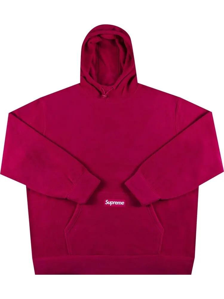 Толстовка Supreme Polartec Hooded Sweatshirt 'Magenta' — изображение 1 из 2, фиолетовый