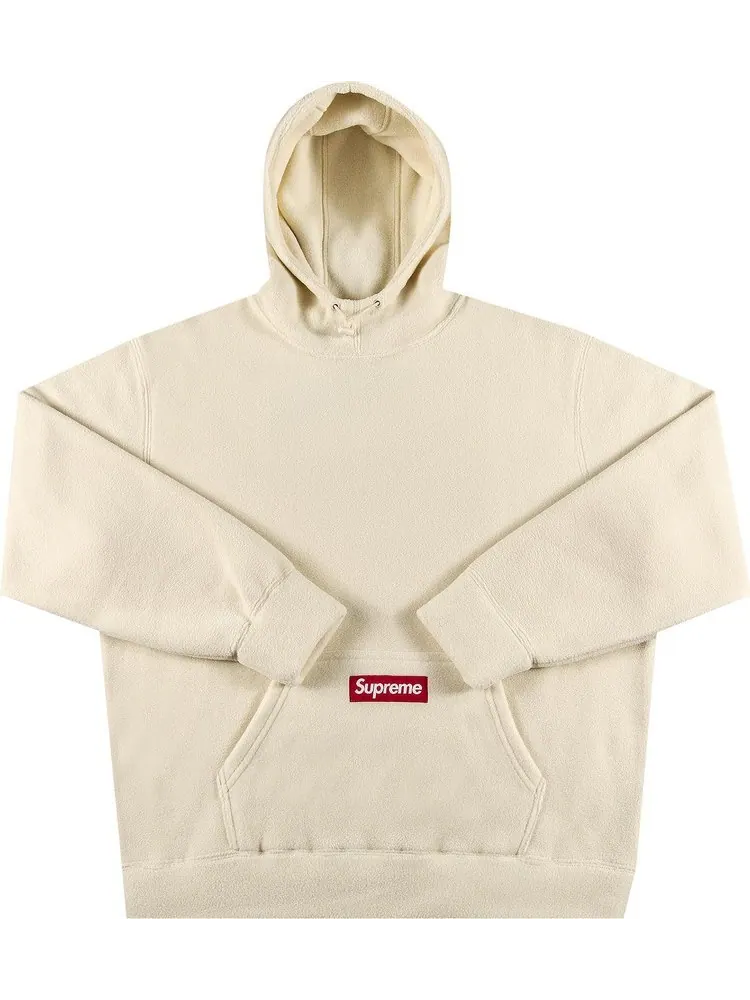 Толстовка Supreme Polartec Hooded Sweatshirt 'Natural' — изображение 1 из 2, бежевый