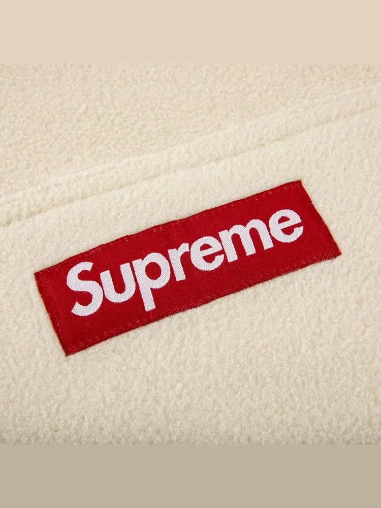 Толстовка Supreme Polartec Hooded Sweatshirt 'Natural' — изображение 2 из 2, бежевый