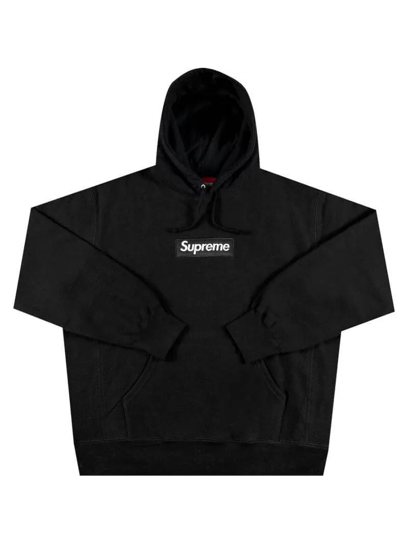 Худи Supreme Box Logo — изображение 1 из 3, черный