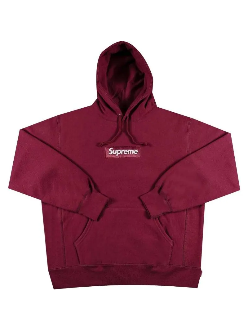 Худи Supreme Box Logo — изображение 1 из 2, фиолетовый