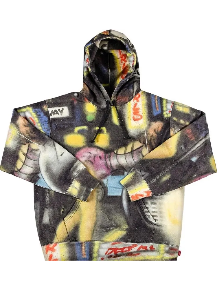 Толстовка Supreme x Lady Pink Hooded Sweatshirt 'Multicolor' — изображение 1 из 3, мульти